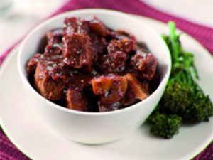 LighterLife pork casserole with mushroom and soy sauce