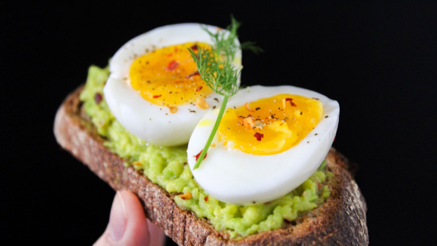 Breakfast recipe: Avocado toast with boiled egg