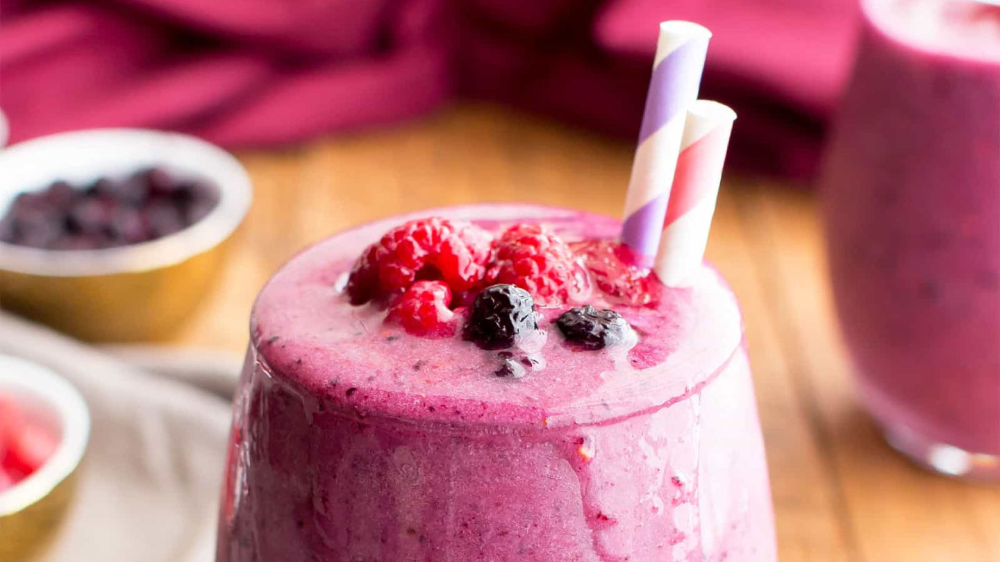 Breakfast recipe: Chilled fruit and peanut smoothie