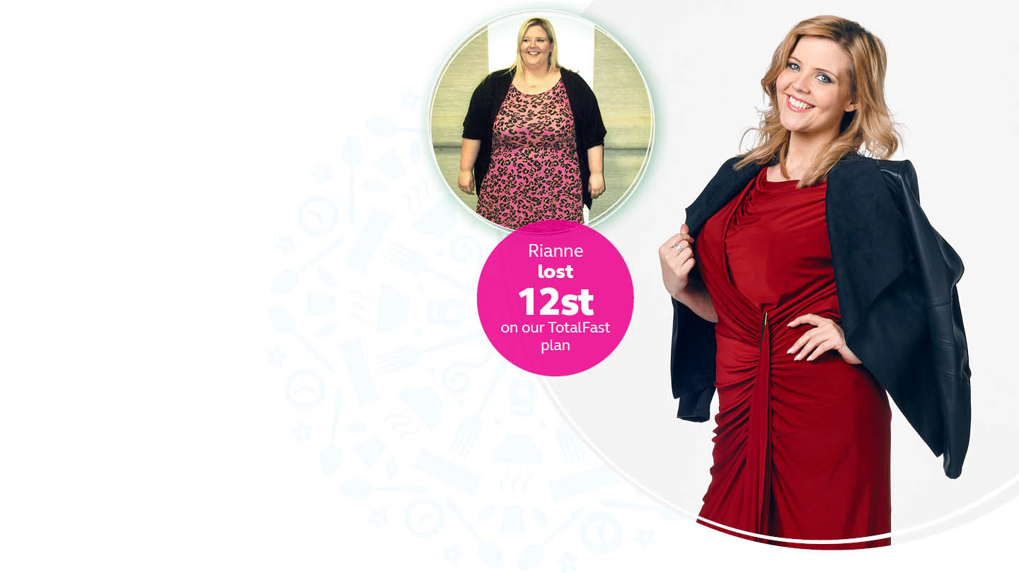 Rianne Guy lost 12 stone on TotalFast
