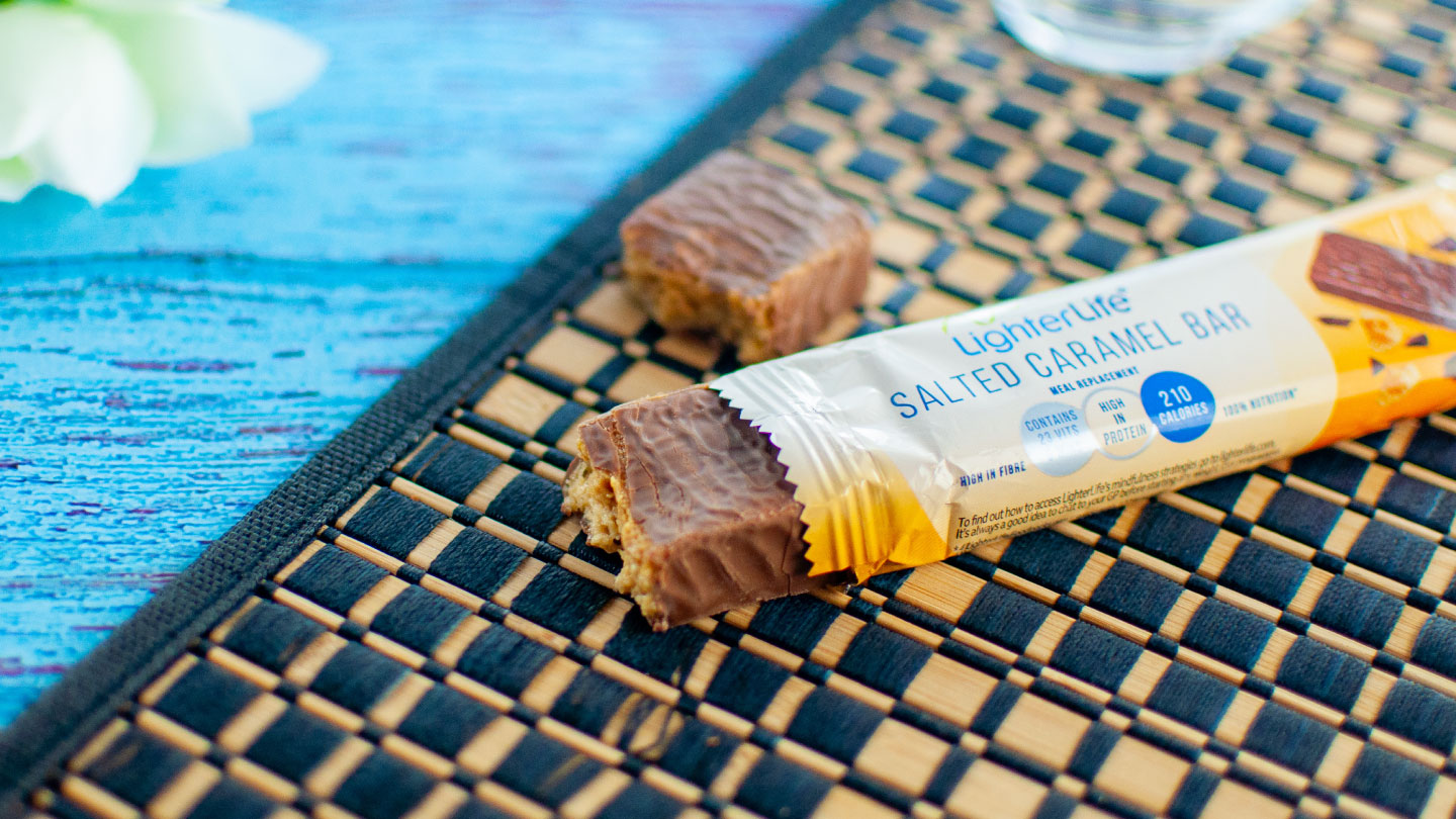 NEW – Salted Caramel Meal Replacement Bar