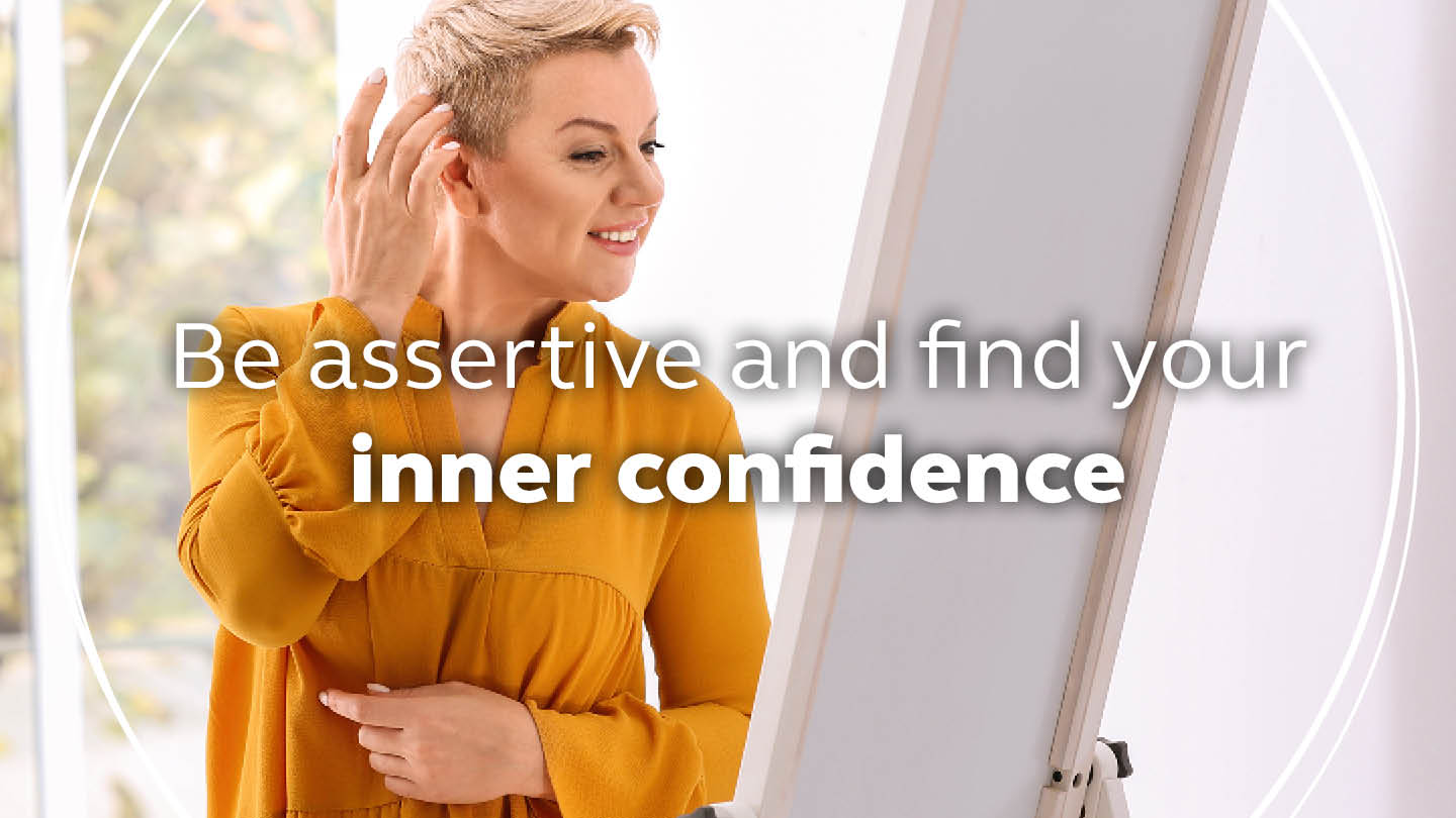 How to find your inner confidence and be assertive