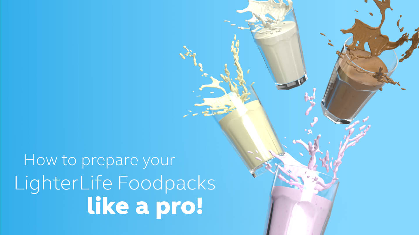 How to prepare your LighterLife Foodpacks like a pro!