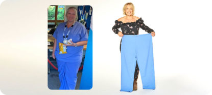 Julia's fast weight loss success