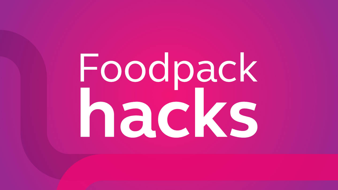 Summer Vibe Foodpack hacks