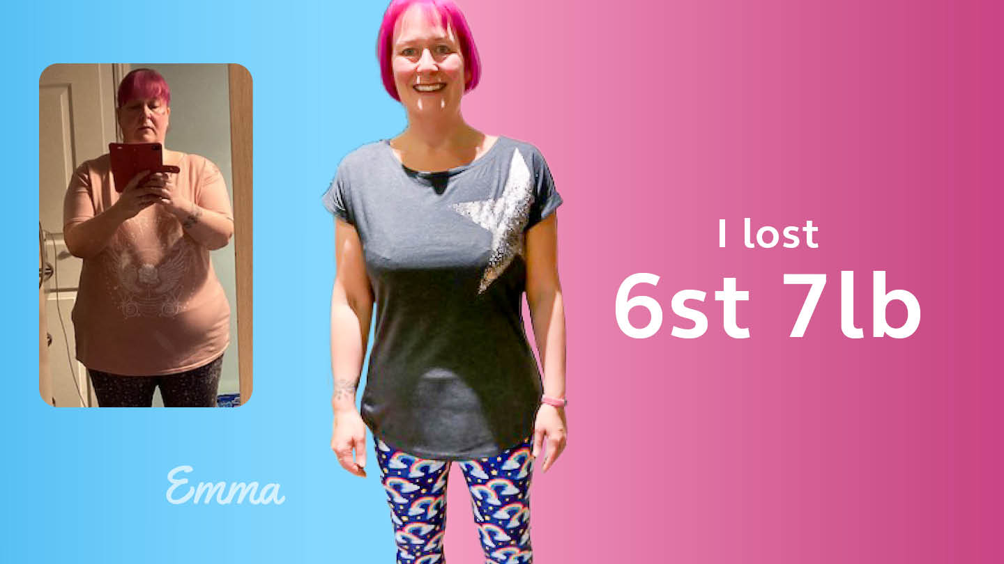 Emma lost 6st 7lbs on TotalFast and now feels fabulous.