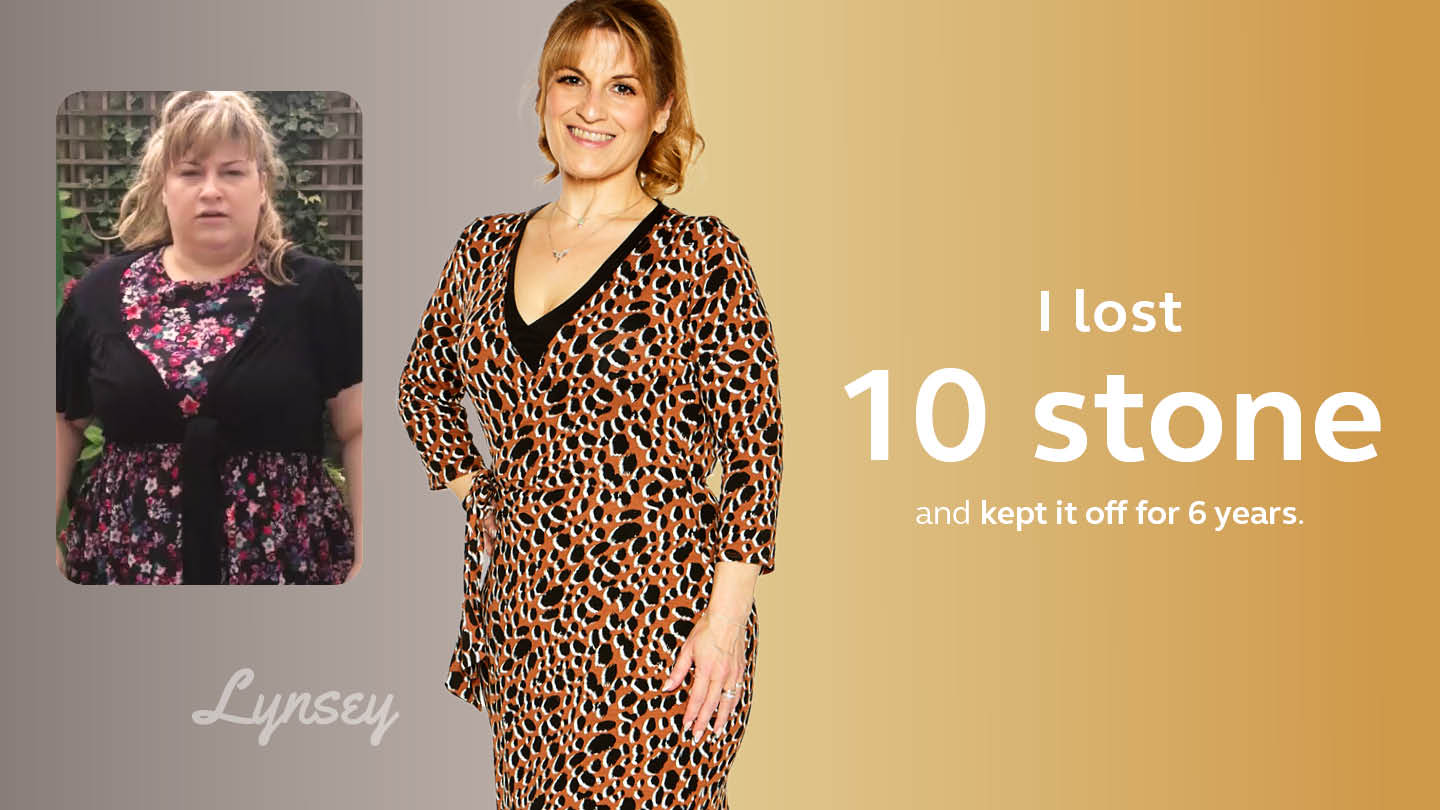 Lynsey lost a whopping 10 stone and is now feeling great!