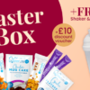 Taster Box + £10 discount voucher + free shaker & Delivery