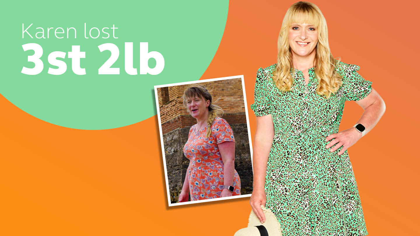 After yo-yo dieting for years, Karen lost over 3 stone on our TotalFast Plan.