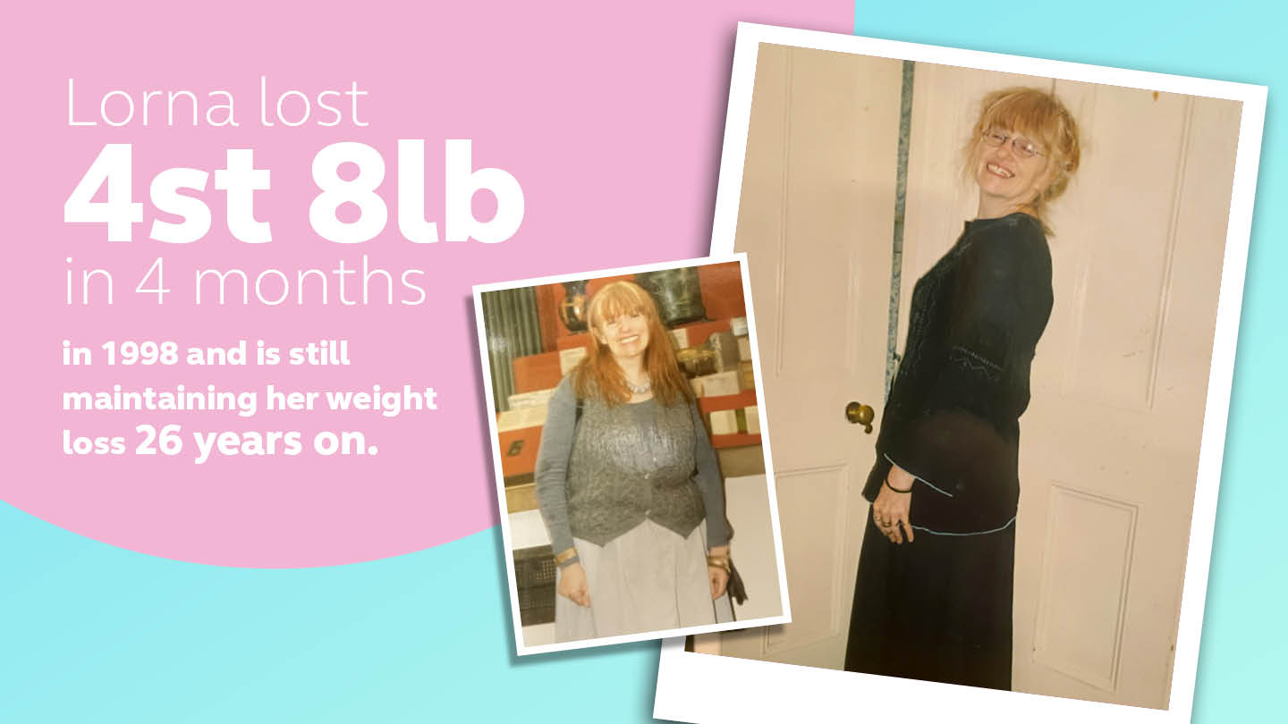 I’ve been maintaining my LighterLife weight loss for 26 years!