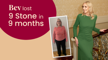 Bev has lost 9 stone in 9 months