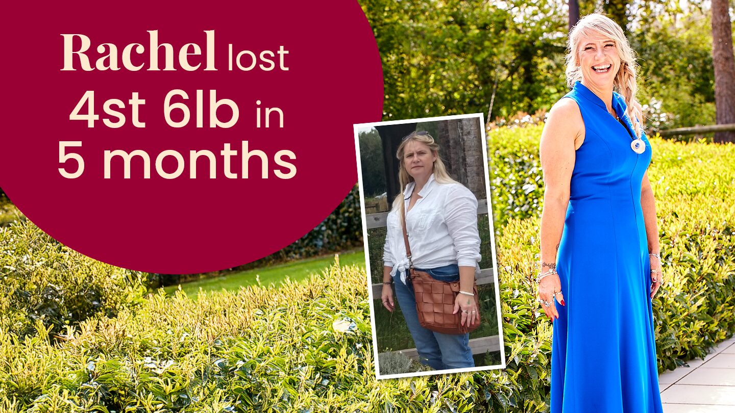 Rachel lost 4st 6lb in 5 months on “the best diet I’ve ever done!”