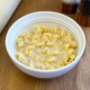 VLCD carbonara in a white bowl