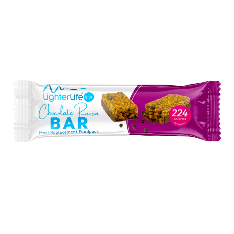chocolate raisin bar wrapper