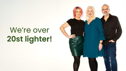 We're over 20 stone lighter! LighterLife success story - 3 family members