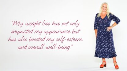 My weight loss has not only impacted my appearance but has also boosted my self - esteem and overall well-being