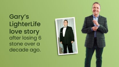 Gary's LighterLife love story after losing 6 stone over a decade ago