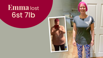 Emma lost 6 stone 7lb