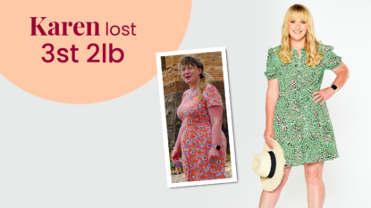 Karen lost 3 stone 2lb
