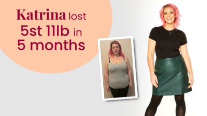 Katrina lost 5 stone 11lb in 5 months