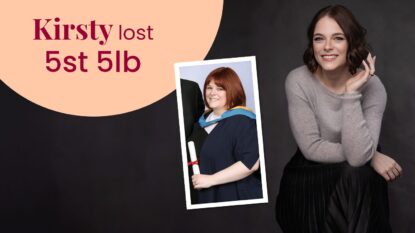 Kirsty lost 5 stone 5lb