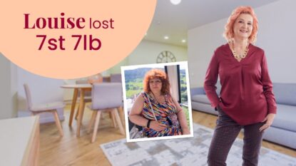 Louise lost 7 stone 7lb