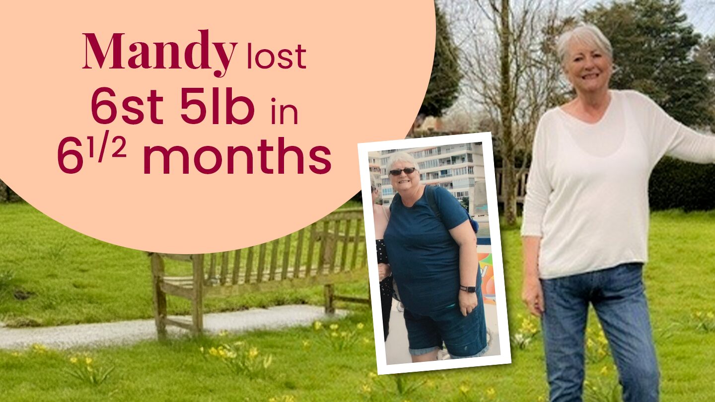 Mandy lost 6 stone 5lbs on TotalFast and dropped 5 dress sizes!