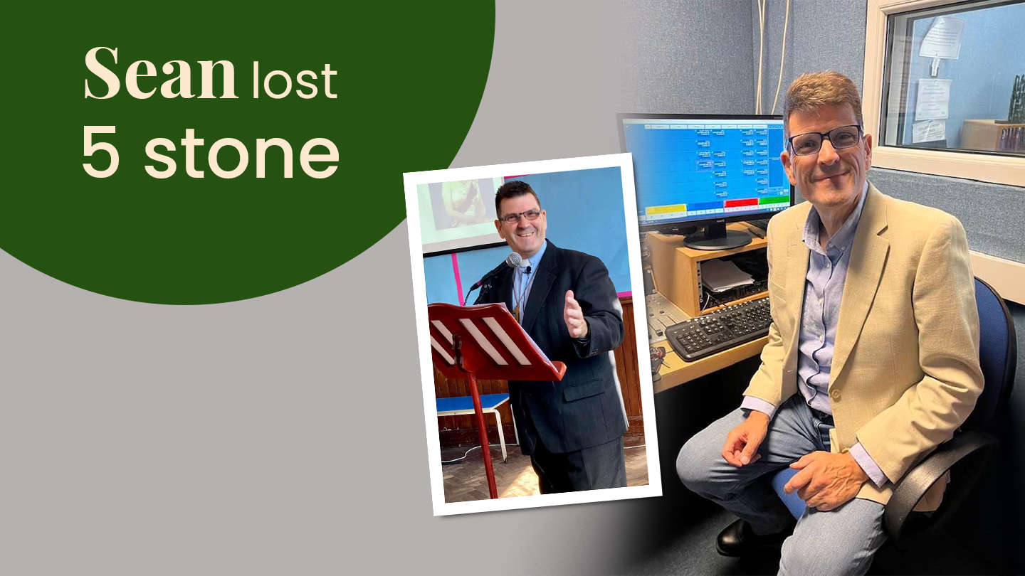 Sean lost 5 stone in 6 months – his blood pressure is now perfect