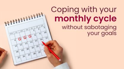 Coping with your monthly cycle without sabotaging your goals - LighterLife blog