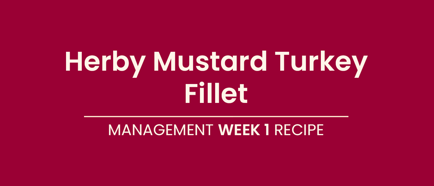 Herby mustard turkey fillet