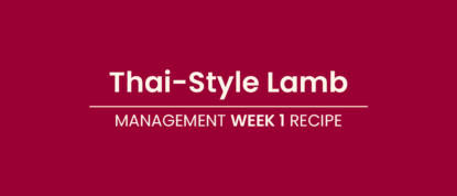 LighterLife Management - Week1 Recipe Thai Style Lamb