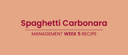 LighterLife Management - Week5 Recipe Spaghetti Carbonara