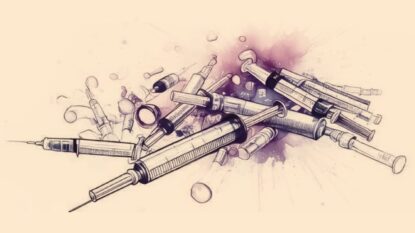 Picture of needles