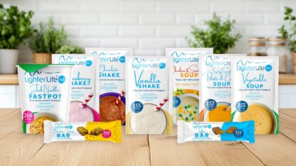LighterLife's very low calorie diet Foodpacks 