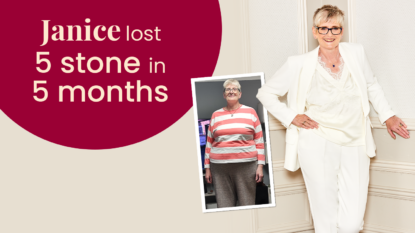 Janice lost 5 stone in 5 months