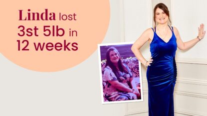 Linda lost 3 stone 5lb in 12 weeks