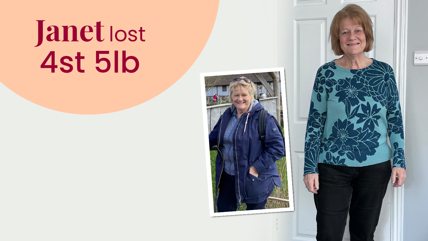 27.7kg weight loss with LighterLife – Janet’s story
