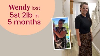 Wendy lost 5 stone 2lb in 5 months