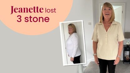Jeanette lost 3 stone