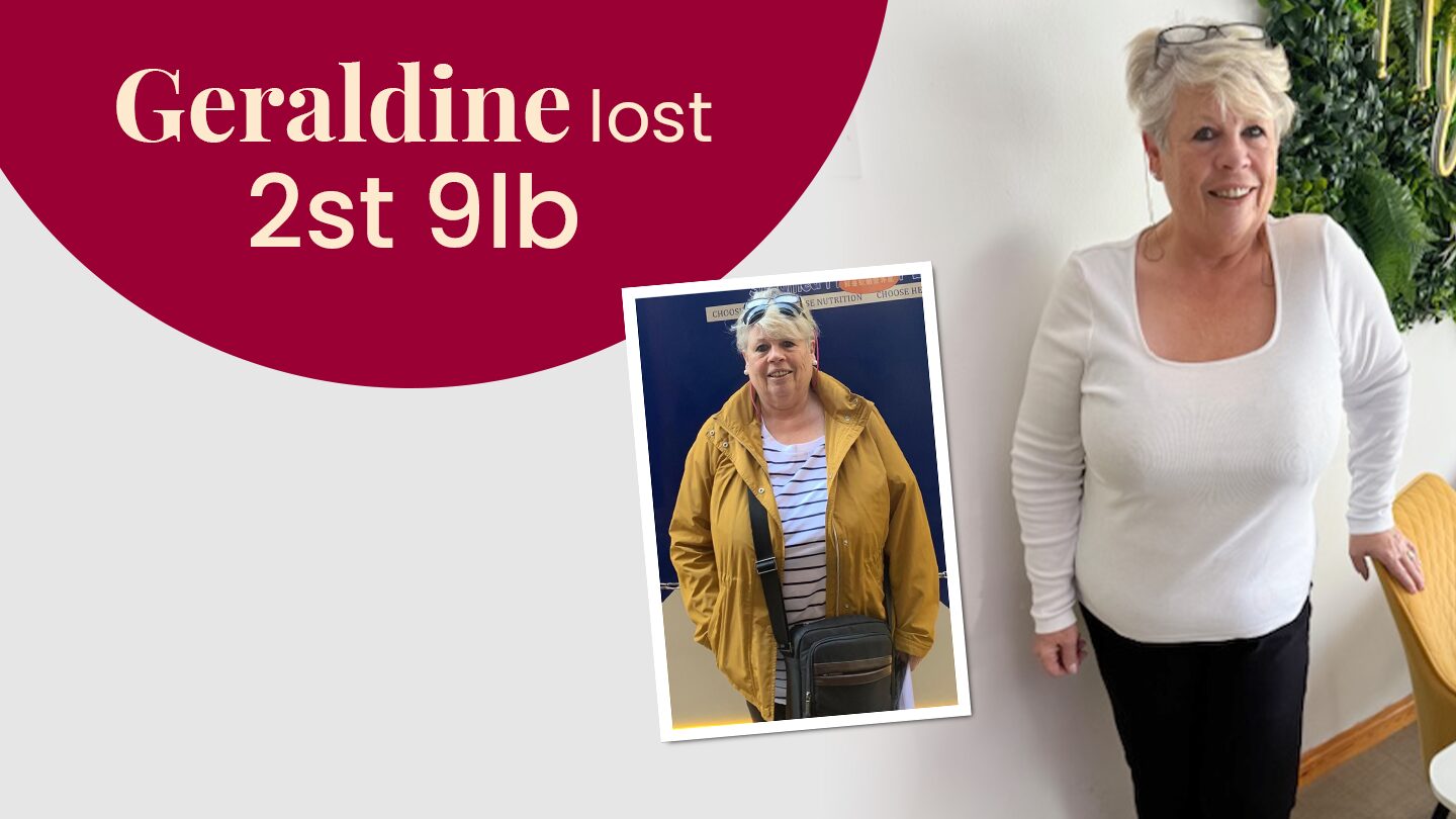 2st 9lb (17kg) weight loss with LighterLife – Geraldine’s story