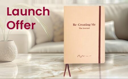 Launch offer, Re-creating me journal