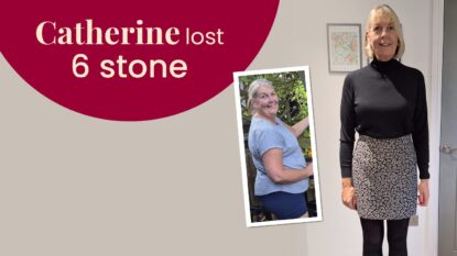 Catherine lost 6 stone on LighterLife