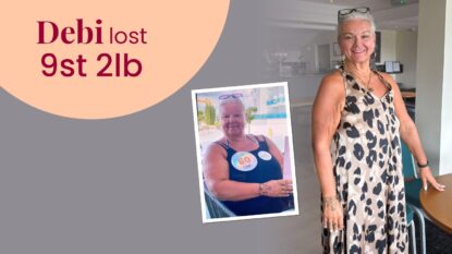 Debi lost 9 stone 2lb with LighterLife