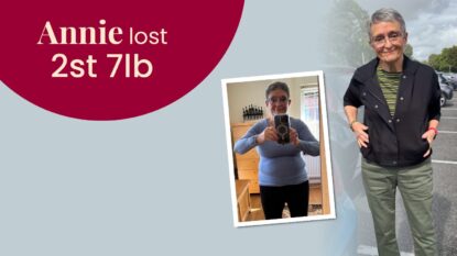Annie lost 2 stone 7lb on LighterLife